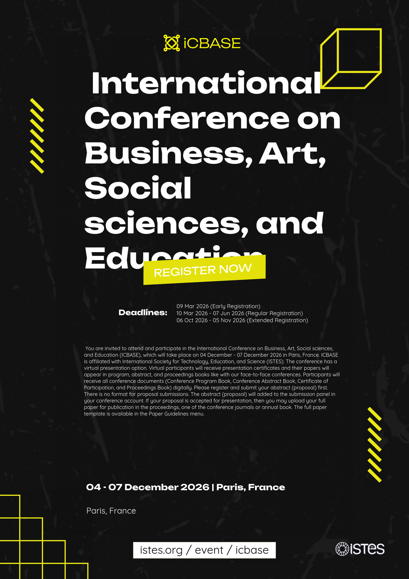 ICBASE - 2026 Poster