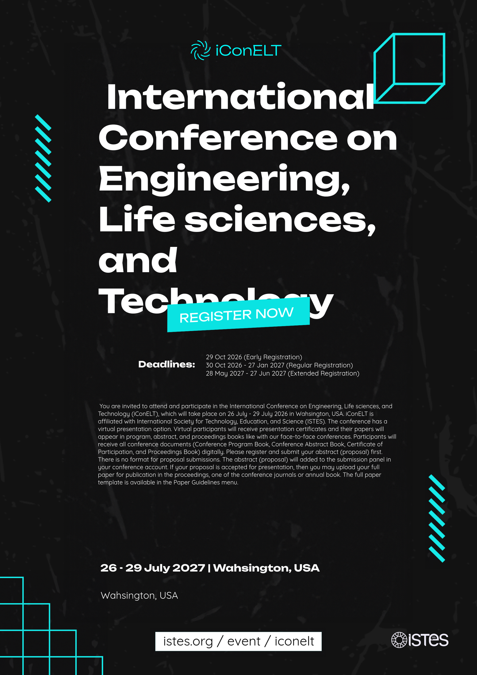 iConELT - 2026 Poster